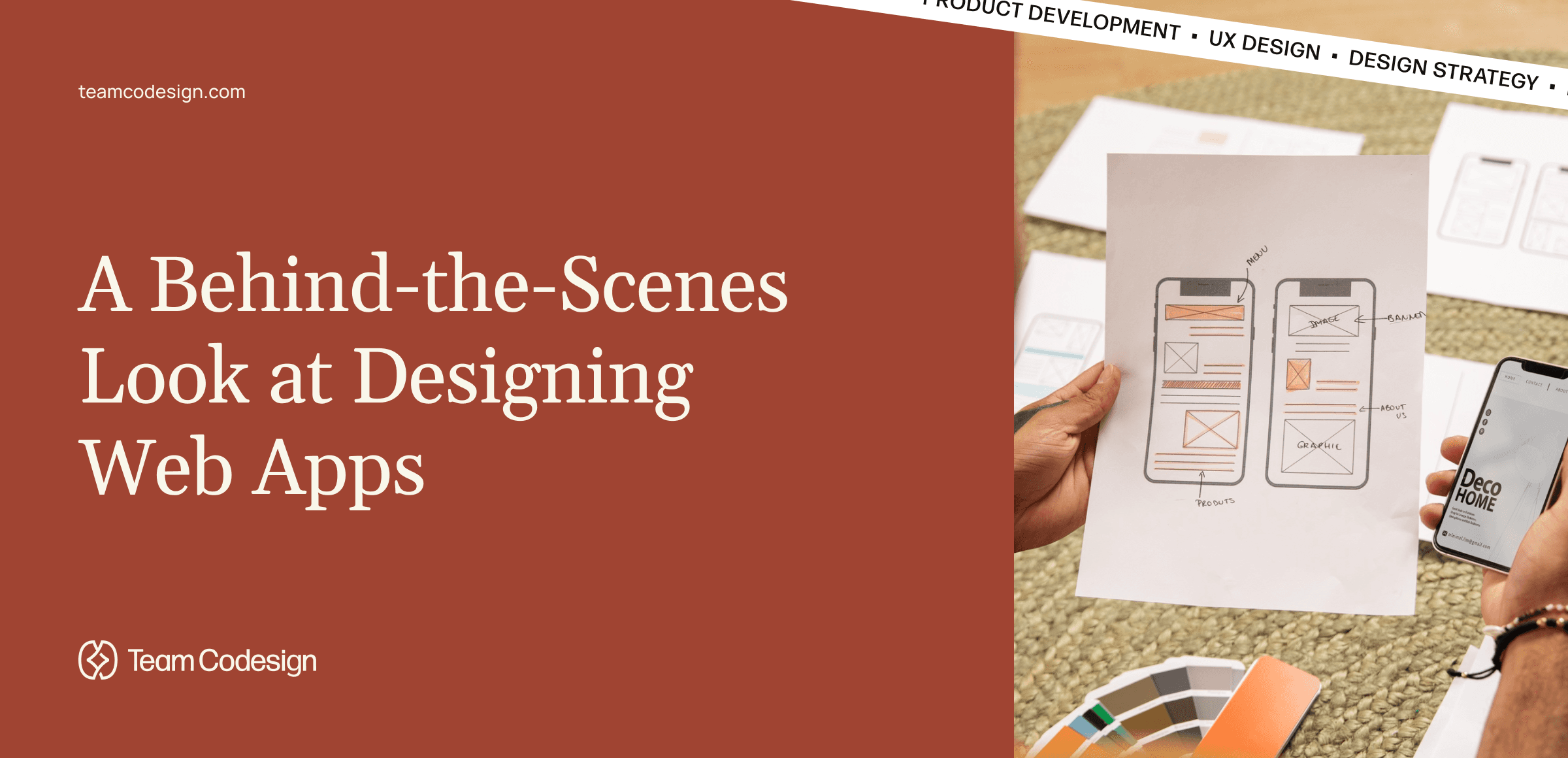 A Behind-the-Scenes Look at Designing Web Apps | Team Codesign